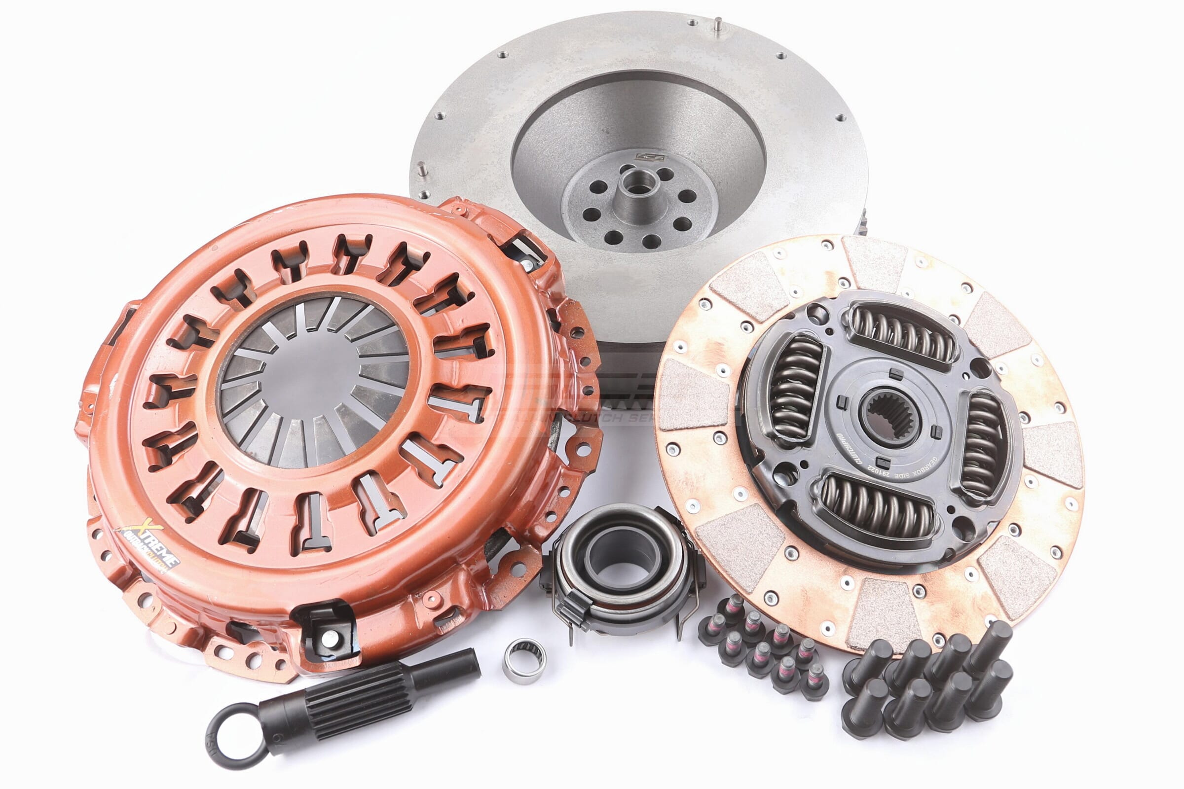 XCLUTCH Stage 2 Single Cushioned Ceramic Clutch Kit | Camaro Z28 (70-72) 6.6L (XKBU28091-1C) main image 1